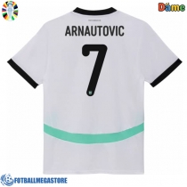 Fotballdrakt Dame Østerrike Marko Arnautovic #7 Bortedrakt EM 2024 Kortermet